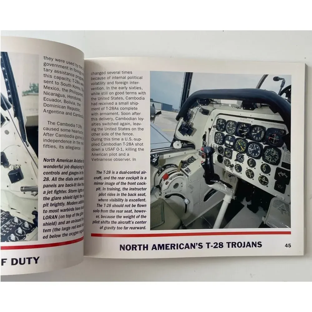 FINAL TOUR OF DUTY: NORTH AMERICAN'S T-28 TROJANS By Robert Genat Autographed